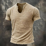 BRUNEL PARIS | T-shirt vintage à col V
