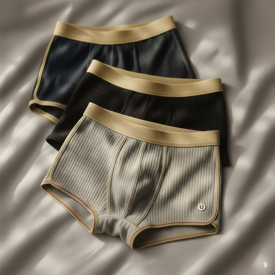 BRUNEL PARIS | BOXER EN COTON BIOLOGIQUE POUR HOMME (lot de 3)