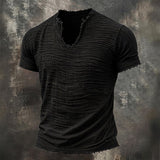 BRUNEL PARIS | T-shirt vintage à col V