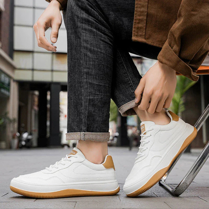 BRUNEL PARIS | BASKETS EN CUIR VÉRITABLE