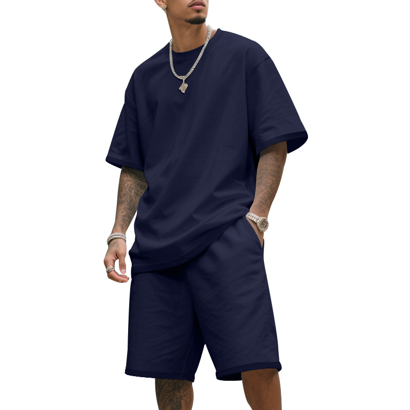 BRUNEL PARIS | 👕 50% DE RÉDUCTION ! 🔥 Ensemble Loisirs Homme – T-Shirt & Short – Confortable & Respirant – Parfait pour les Journées Chaudes, le Sport ou la Plage – Look Décontracté 2 Pièces 🩳