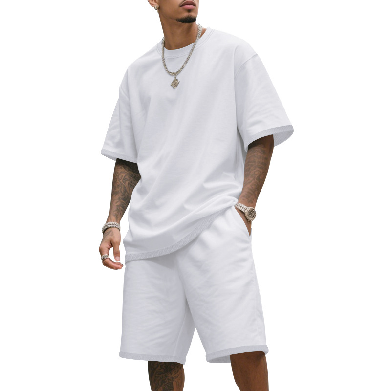 BRUNEL PARIS | 👕 50% DE RÉDUCTION ! 🔥 Ensemble Loisirs Homme – T-Shirt & Short – Confortable & Respirant – Parfait pour les Journées Chaudes, le Sport ou la Plage – Look Décontracté 2 Pièces 🩳