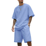 BRUNEL PARIS | 👕 50% DE RÉDUCTION ! 🔥 Ensemble Loisirs Homme – T-Shirt & Short – Confortable & Respirant – Parfait pour les Journées Chaudes, le Sport ou la Plage – Look Décontracté 2 Pièces 🩳