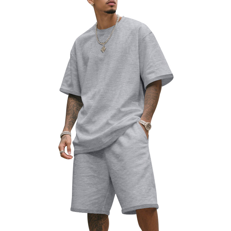 BRUNEL PARIS | 👕 50% DE RÉDUCTION ! 🔥 Ensemble Loisirs Homme – T-Shirt & Short – Confortable & Respirant – Parfait pour les Journées Chaudes, le Sport ou la Plage – Look Décontracté 2 Pièces 🩳