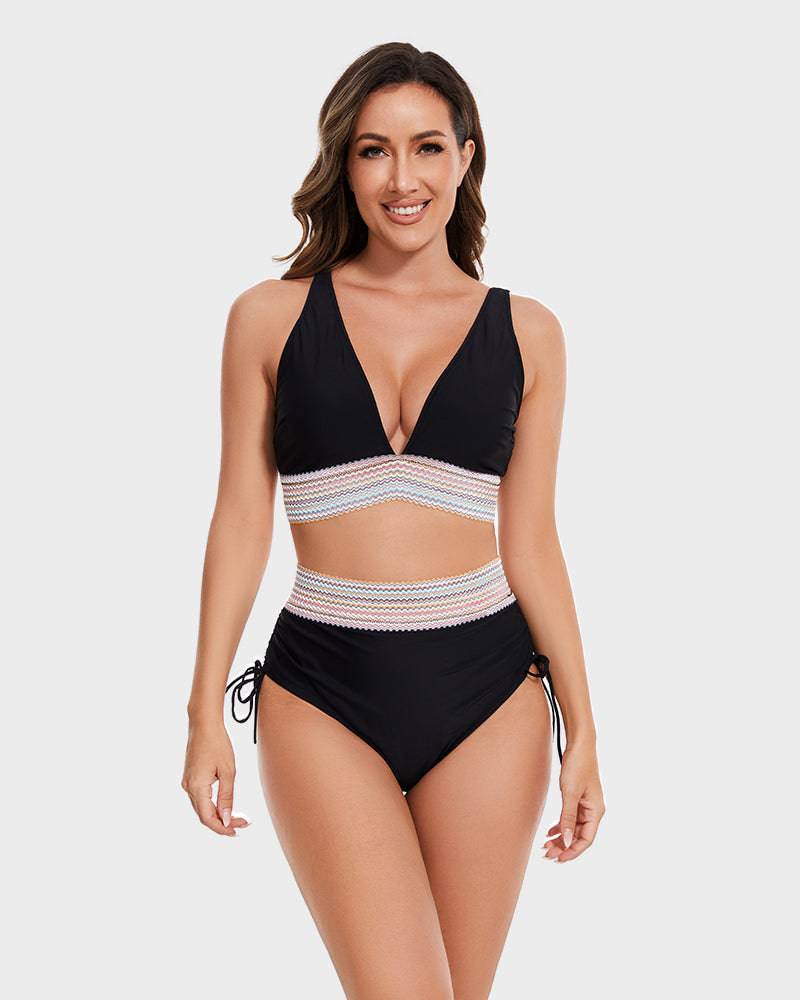 BIKINI GAINANT EFFET VENTRE PLAT POUR FEMMES