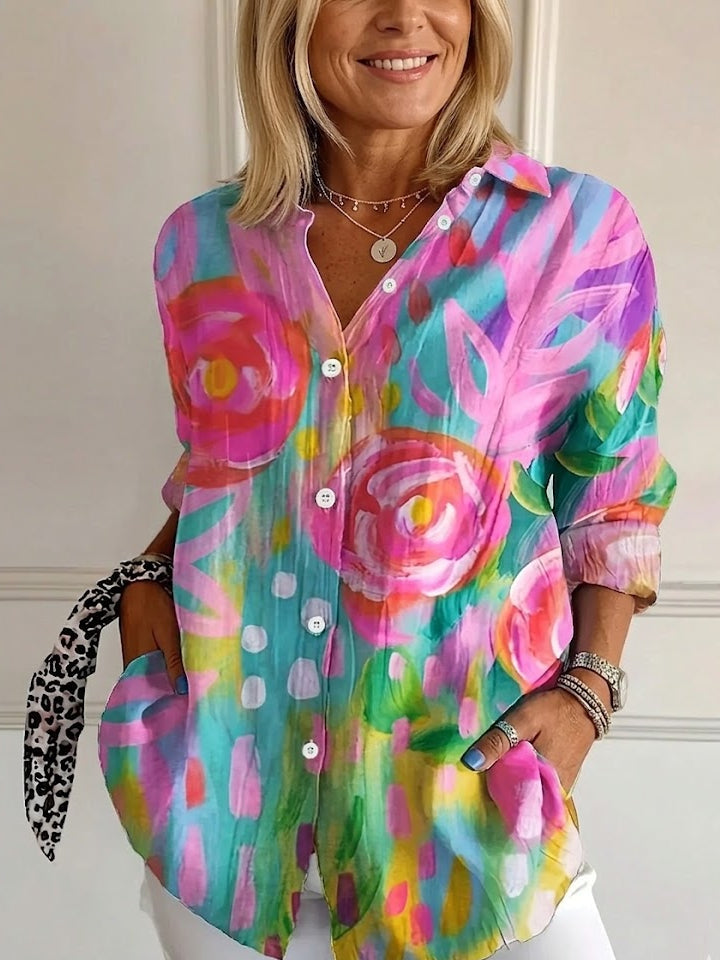 BRUNEL PARIS | BLOUSE IMPRIMÉE POUR FEMMES