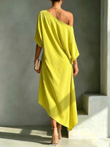 BRUNEL PARIS | Robe asymétrique élégante